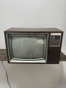 VTG Zenith Space Command Retro Wood Grain TV Model SA1319W Does Not Power On - Picture 1 of 14