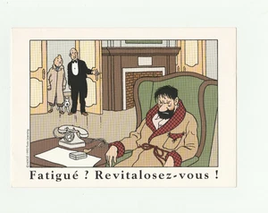 Herge Tintin dépliant revitalose - Imagen 1 de 2
