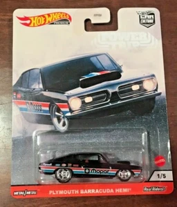 Hot Wheels Plymouth Barracuda Hemi HW '21 Premium Car Culture Power Trip VHTF! - Picture 1 of 1