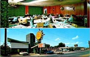 The Drake Motel and Restaurant Chattanooga Tennessee Postcard - Picture 1 of 2