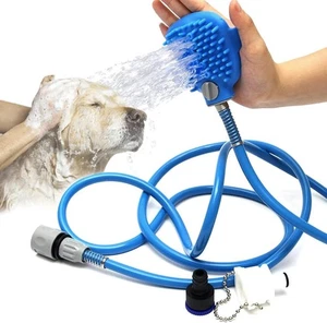 3-in-1 Pet Bathing Tool – Shower Sprayer, Massager & Shampoo Applicator dog cats - Picture 1 of 11