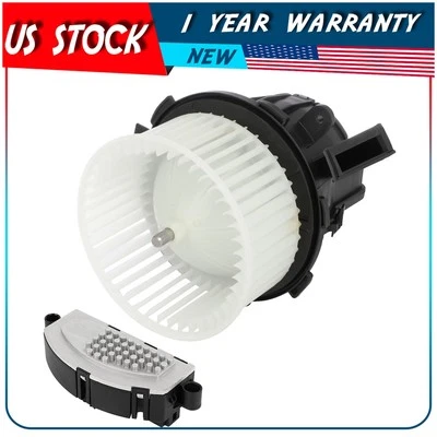 Blower Motor and Resistor HVAC Fit For 2013 2014 2015 Audi S4 2013-2017 Audi S5 - Image 1 of 4