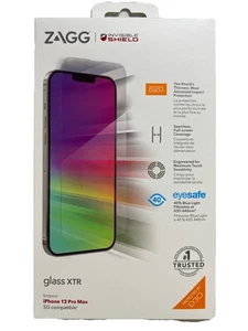 Zagg Invisible Shield Glass XTR for iPhone 13 Pro Max NIB - Picture 1 of 2