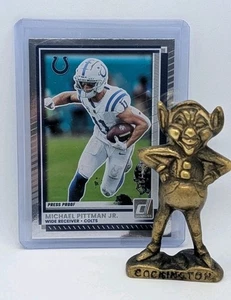 2025 Donruss Silver Press Proof #185 Michael Pittman Jr. /199 - Picture 1 of 3