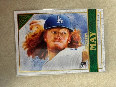 Dustin May 2020 Topps Gallery #119 Green /99 Rookie RC - Image 1 of 2