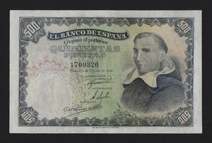 Spanien 500 Peseten 1946 P-132 vz selten - Bild 1 von 2