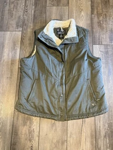 Kuhl Celeste Sherpa gefütterte Weste salbeigrün Damen Größe XL - Bild 1 von 9