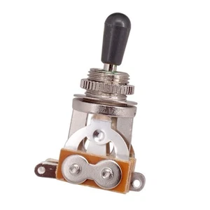 3 Way Guitar Switch Selector Toggle Knob Black Tip For EPI LP Electric Guitars - Picture 1 of 7