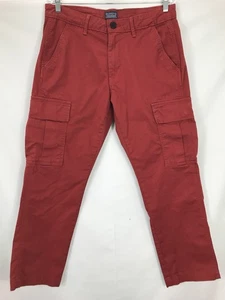 Pantalones Levis para hombre 32x28 sarga roja carga utilitaria (tag32x30) - Imagen 1 de 16