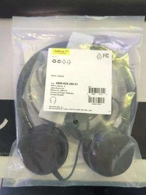 NEW *JABRA* 4999-829-289-01 Jabra Evolve 20 Stereo UC Headset - Image 1 of 2