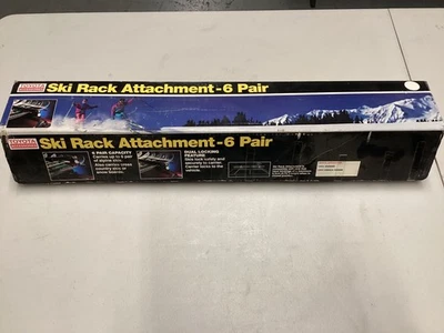 VTG Toyota Ski/Snow Board Rack Attachment-6 Pair/2 Snow Board-1993 4 Runner - Image 1 of 4