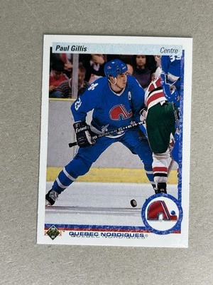 1990-91 Upper Deck #49 Paul Gillis Quebec Nordiques - Image 1 of 2