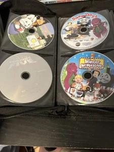 DVD Grab Bag Lot, 11 DVDs In 1, Comes With Storage Binder - Picture 1 of 3