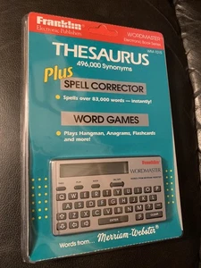 Franklin WordMaster WM-1015  1991 Words Merriam-Webster Brand New - Picture 1 of 6