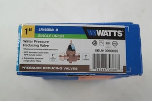 Watts Druckminderer Watts LFN45B-M1 " FEHLENDE ÜBERWURFARMATUREN " - Bild 1 von 4