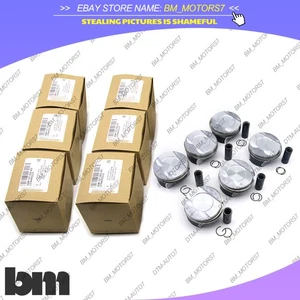 6x Pistons & Rings Set STD For VW Porsche Audi S4 B9 S5 A6 Q7 A7 3.0 TFSI EA839 - Picture 1 of 5
