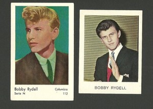 Bobby Rydell American singer rock and roll music Fab Card Collection