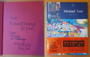 Michael Leu / SIGNED / Paintings and Prints / Helmut Orpel / Hardcover 2003 - Picture 1 of 9