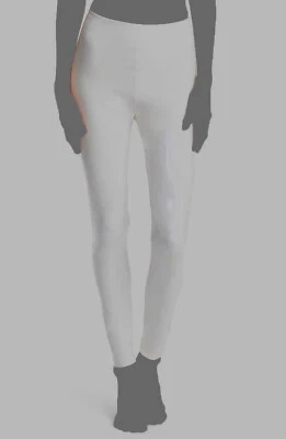 $100 Commando Mujer Blanco Elastizado Imitación Cuero Leggings Pantalones Talla M Foto 1 de 4