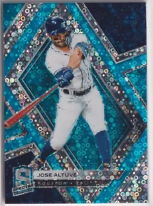 Panini Spectra Neon Blue 2019 #33 Jose Altuve - Foto 1 di 1
