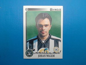 Panini Footballers 1997-98 1998 no.351 Johan Walem Udinese