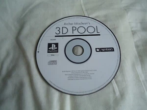 3D Pool Sony PlayStation 1 PS1 Videospiel NUR DISC SCHNELLER KOSTENLOSER VERSAND - Bild 1 von 1