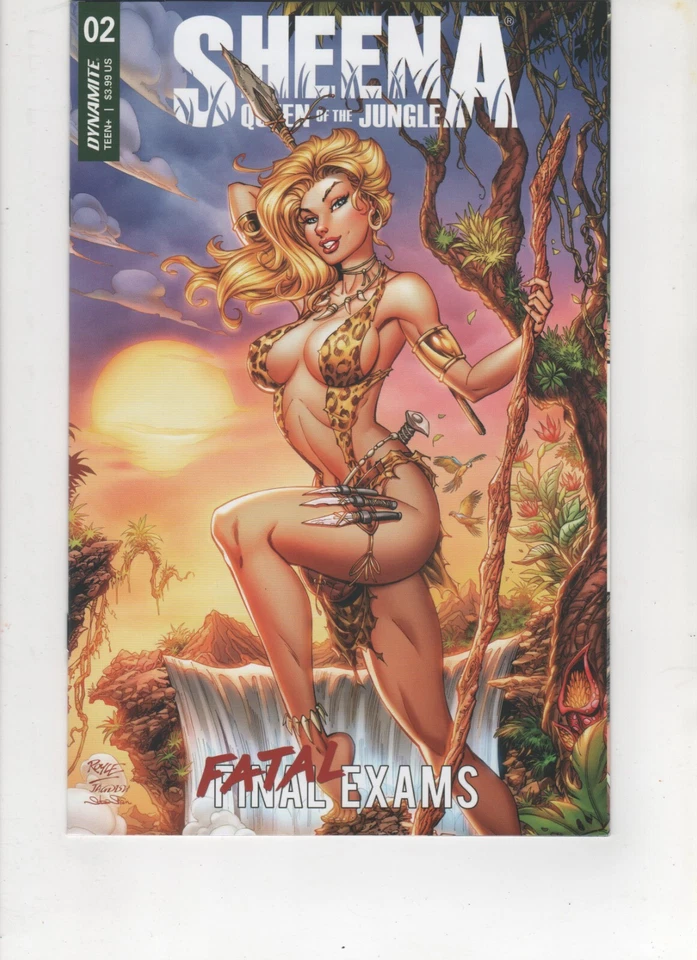 Sheena 2 B, John Royle Cover Art, v3 Fatal Exams, NM 9.4, 1st Print, 2023, Scans - Image 1 of 2