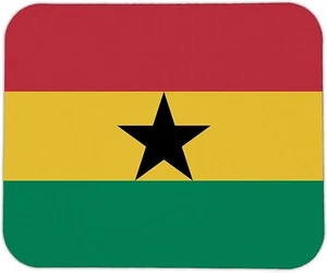 Almohadilla de ratón con bandera de Ghana - Imagen 1 de 3