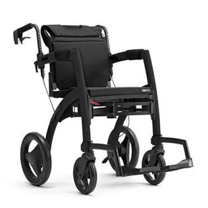 New Rollz Motion 2 Walker and Transport Chair in One Walker Rollator 2-in-1 - Picture 1 of 28
