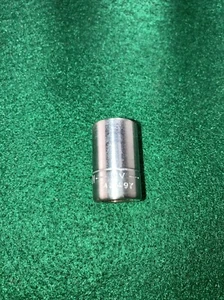 Craftsman VV 43497 1/4 drive Shallow SAE 3/8 Socket Chrome USA Lifetime Guarant - Picture 1 of 7