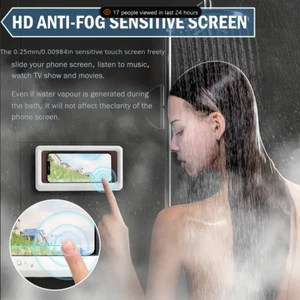 Wasserdicht Touchscreen Handyhalter Wandmontage Dusche Küche Handyhülle - Bild 1 von 9