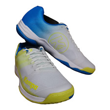 Kempa Wing 2.0 Low blanc jaune néon bleu handball chaussures de salle semelle Michelin NEUF