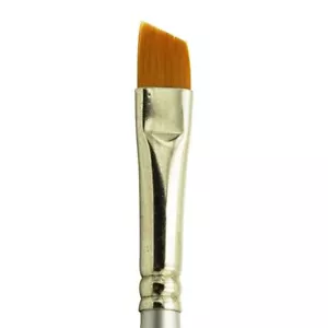 2500 Golden Taklon Synthetic Angle Brush - Picture 1 of 7