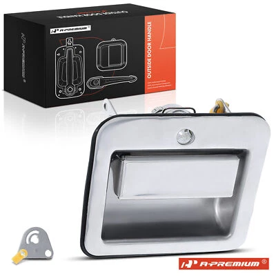 Manija de puerta exterior cromada para conductor delantero para Kenworth T300 1995-2002 T600A T800 Foto 1 de 4