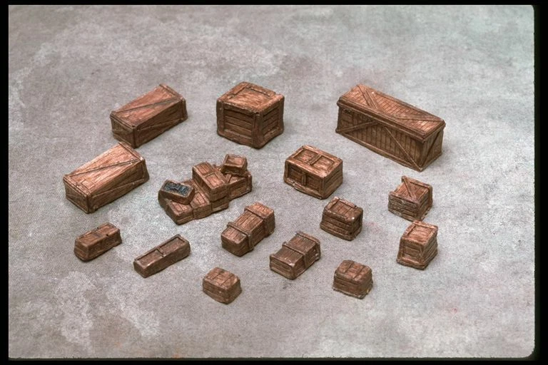 SMC-412 #1 15 peças conjunto de caixa de madeira HOn30, escala HO (inacabado) - Imagem 1 de 1