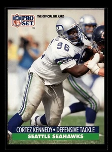 1991 Pro Set #302 Cortez Kennedy UER (EX)(FTB) - Bild 1 von 2