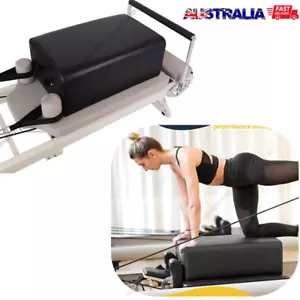 Yoga Pilates Sitting Box Pilate Box for Reformer Body Stamina Stretching Balance - Picture 1 of 12