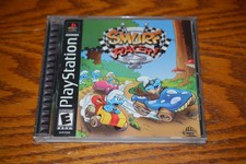 Playstation Smurf Racer complete with instructions