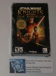 Star Wars: Knights of the Old Republic KOTOR (PC 2003, 4-disc Set) Big Box CIB - Picture 1 of 6