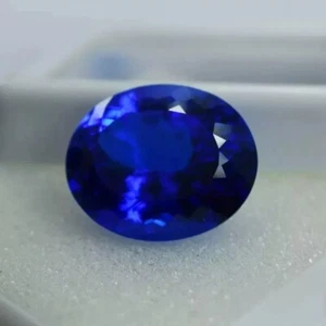 Tanzania Tanzanite AAA Flawless Vietnam Blue 9.22 Ct Loose Oval Shape Gem - Picture 1 of 6