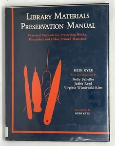 Library Materials Preservation Manual Heidi Kyle, HBDJ - Imagen 1 de 6