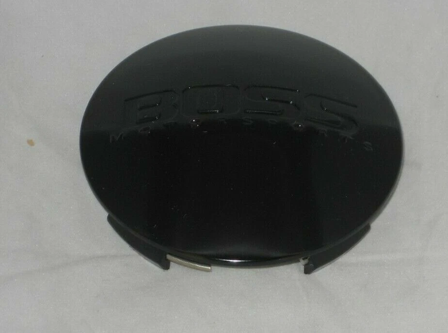USED BOSS MOTORSPORTS 3173 BLACK WHEEL RIM CENTER CAP - Image 1 of 1