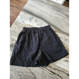 LL Bean Nylon Supplex Shorts leicht sportlich Freizeit schwarz Damen Medium Vintage - Bild 1 von 11
