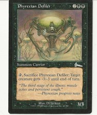 MtG Phyrexian Defiler x5 Urza's Legacy PLAYSET