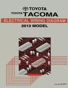 2012 Toyota Tacoma Wiring Diagrams Schematics Layout Factory OEM - Picture 1 of 1