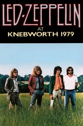 LED ZEPPELIN 1979 Knebworth Concert Poster Print - Image 1 of 1