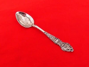 Vintage Sterling Congressional Library Washington DC Small Souvenir Spoon RT-10 - Picture 1 of 6