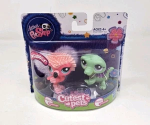 Littlest Pet Shop LPS Lindas Mascotas Mimoso 2572 Flamenco y 2573 Cocodrilo Set - Imagen 1 de 7