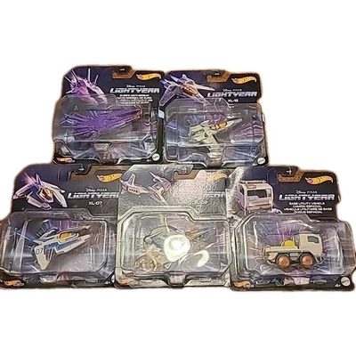 Hot Wheels Pixar Lightyear Zurg's Mothers Ship, XL-02, XL-07, XL-15, & Vehicle - Image 1 of 4