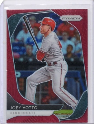 2020 Panini Prizm Joey Votto #33 Red Prizm Cincinnati Reds Color Match - Image 1 of 2